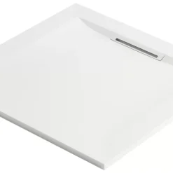 Mira Flight Level Square Shower Tray White 800 X 800 X 25mm