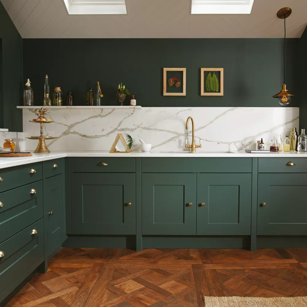 Abode Ludlow Traditional Kitchen Mixer Tap Antique Brass - Image 2