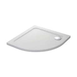 Mira Flight Safe Quadrant Shower Tray White 1000 X 1000 X 40mm