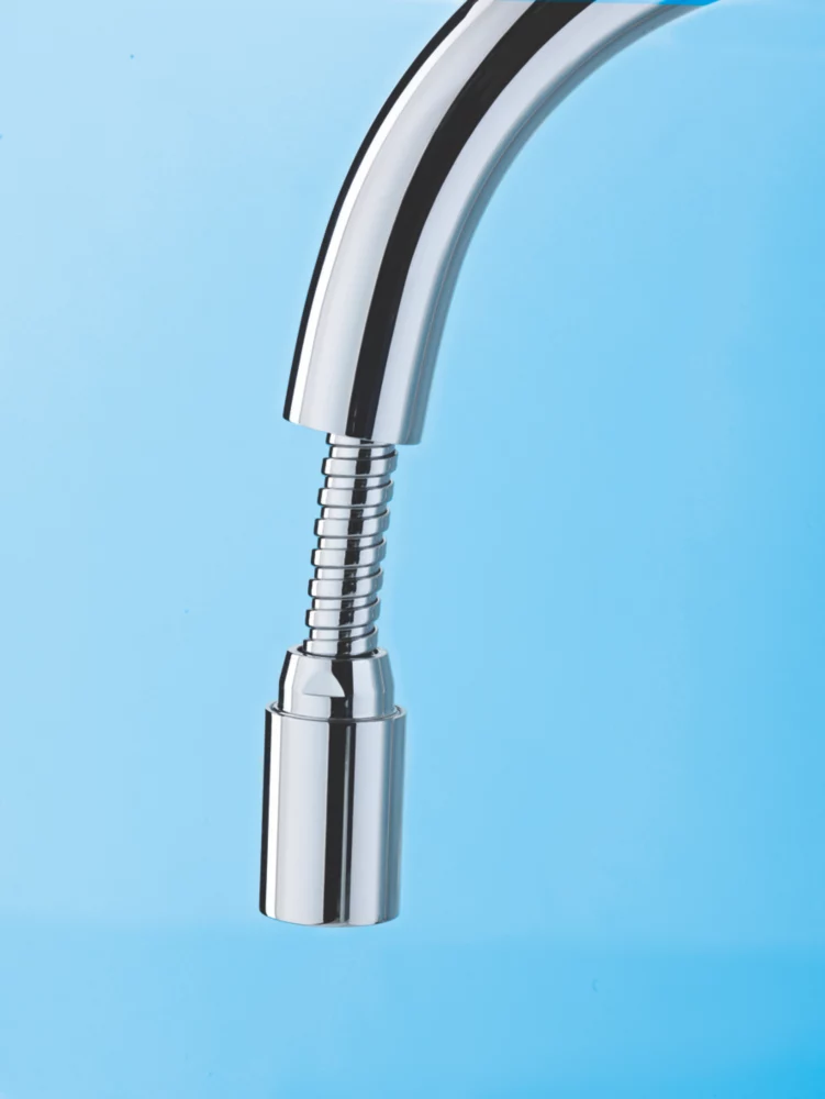 Swirl Fresco 907015 Pull-Out Mono Mixer Kitchen Tap Chrome - Image 5