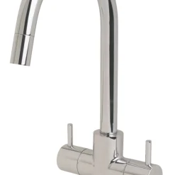 Swirl Fresco 907015 Pull-Out Mono Mixer Kitchen Tap Chrome