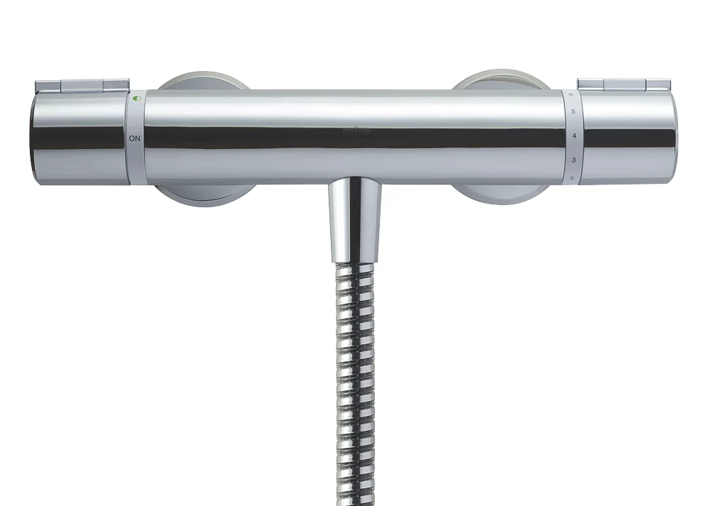 Mira Atom EV Rear-Fed Exposed Chrome Thermostatic Mixer Shower - Image 2