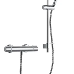 Mira Atom EV Rear-Fed Exposed Chrome Thermostatic Mixer Shower