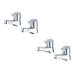 Ideal Standard Calista Basin & Bath Pillar Tap Pack