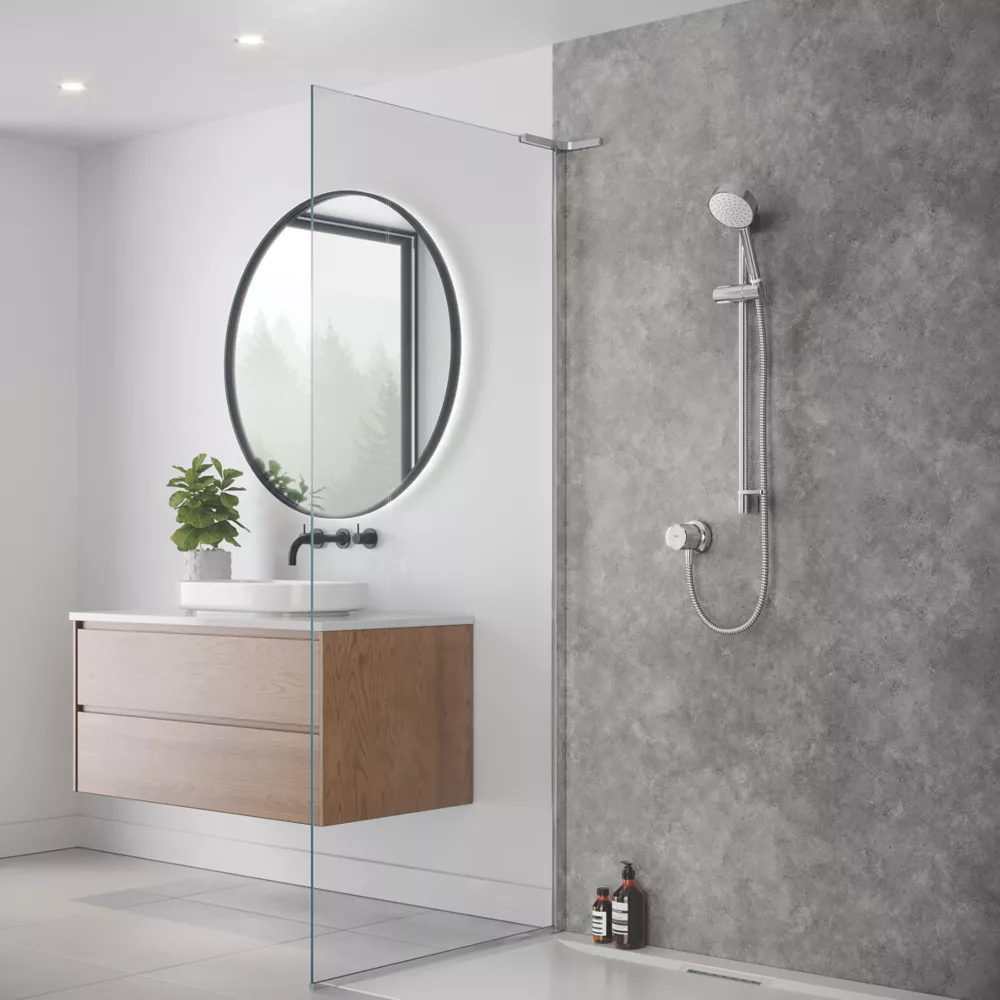 Mira Minimal EV Rear-Fed Exposed Chrome Thermostatic Mixer Shower - Image 7