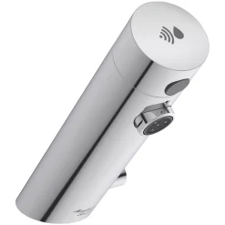 Armitage Shanks Sensorflow E Touch-Free Mains Operated Panel Mounted Sensor Basin Mixer With Temperature Control Chrome