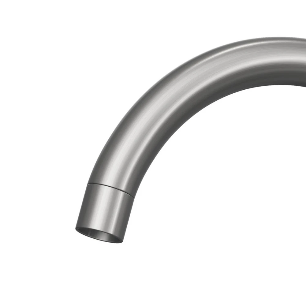 ETAL Holly Single Lever Mono Mixer Kitchen Tap Brushed Steel - Image 3