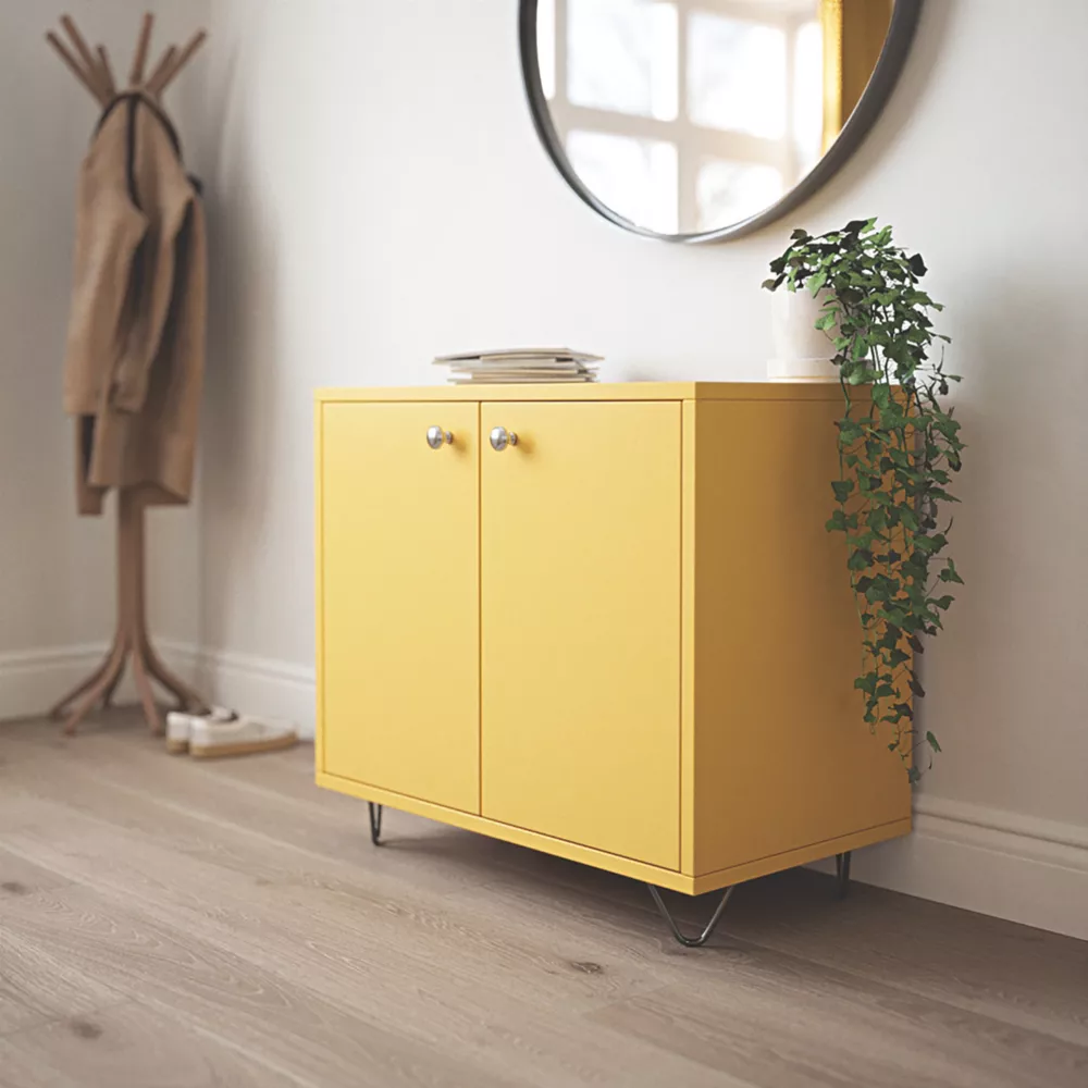 Rothley 2-Pin Hairpin Worktop Leg Gun Metal 100mm - Image 2