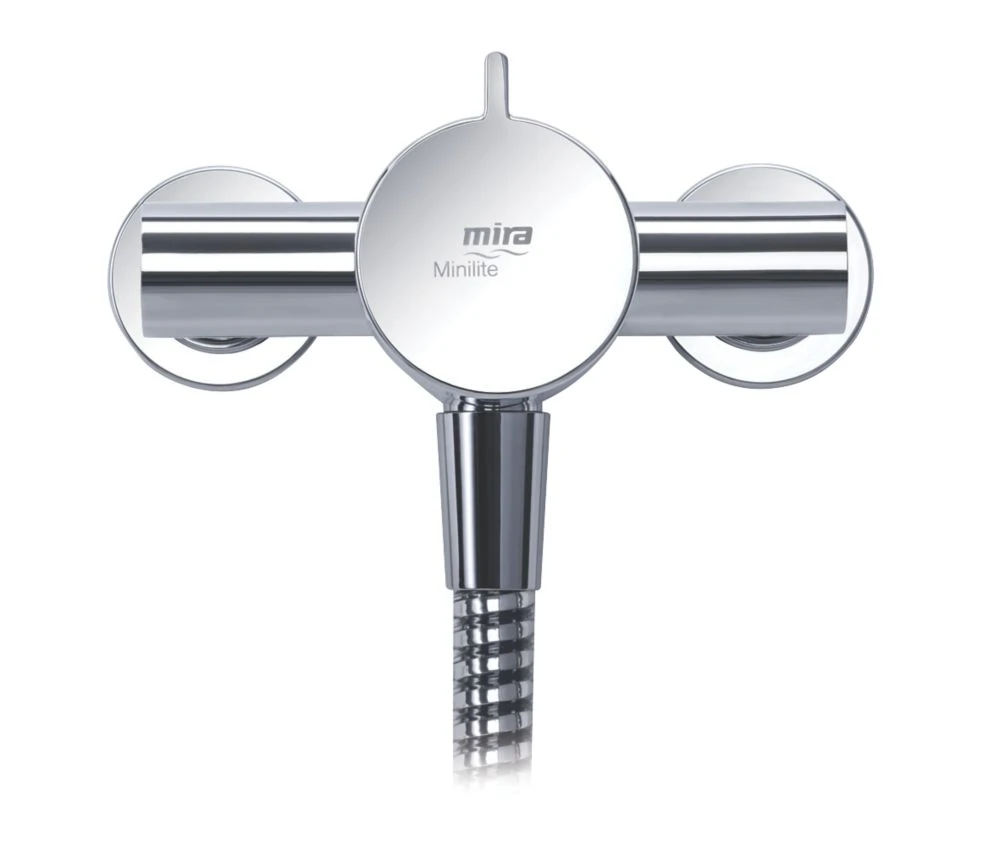 Mira Minilite EV Rear-Fed Exposed Chrome Thermostatic Shower - Image 2