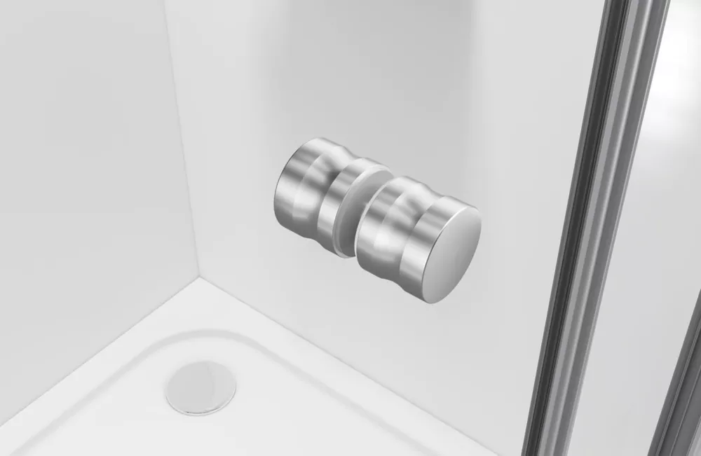 Triton Neo Six Framed Offset Quadrant Sliding Door Shower Enclosure Reversible Chrome 1200 X 760 X 1850mm - Image 2