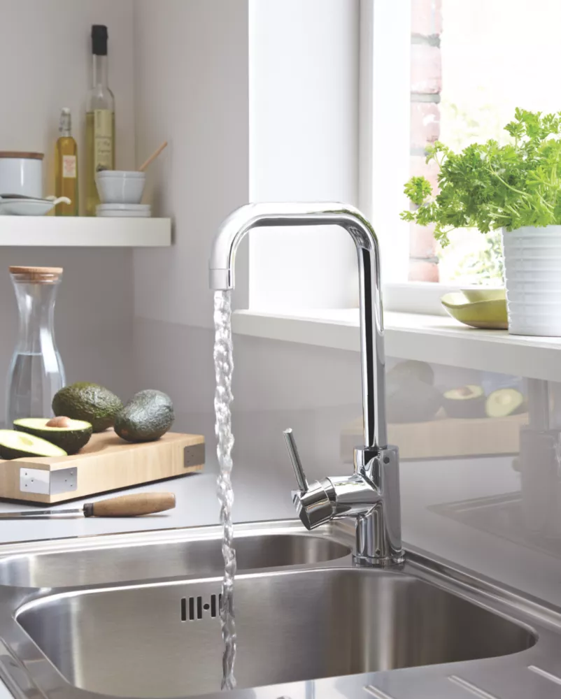 Bristan Lemon Mono Mixer Kitchen Tap Chrome - Image 2