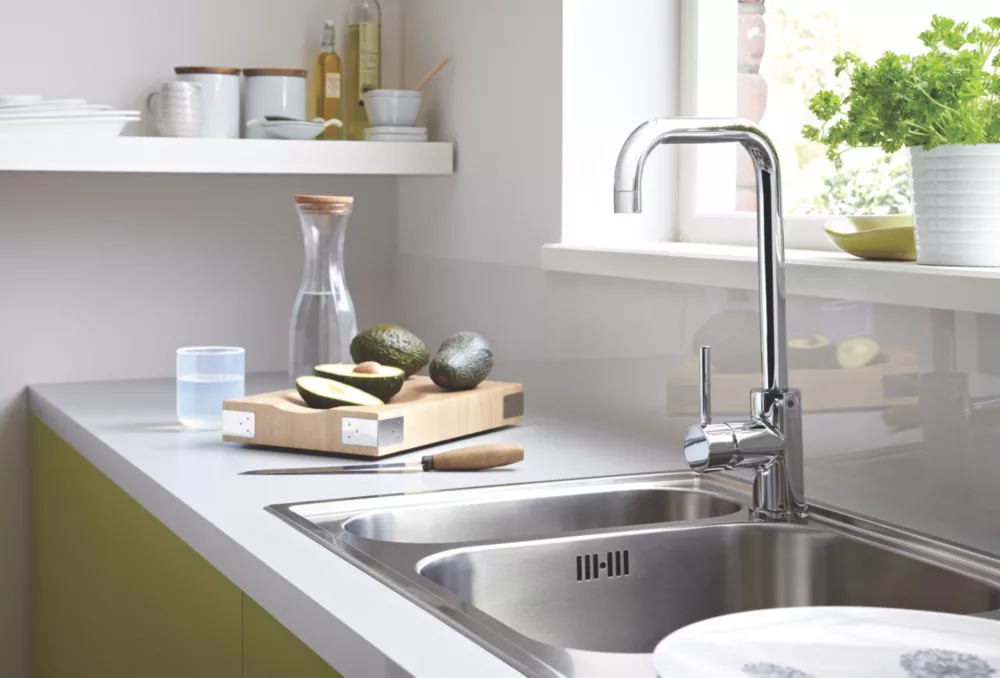 Bristan Lemon Mono Mixer Kitchen Tap Chrome - Image 3