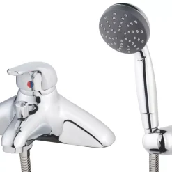 Swirl Deck-Mounted Bath Shower Mixer