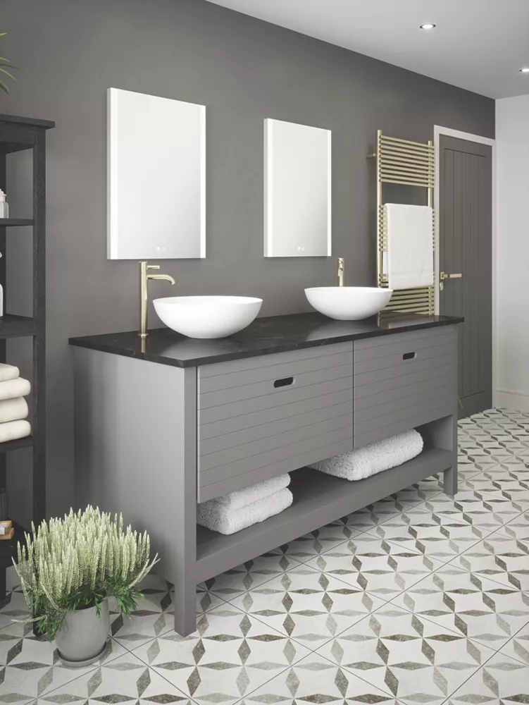 Light Tech Mirrors Wesley 2 Rectangular Illuminated LED Mirror With 2000lm LED Light 500 X 700mm - Image 4