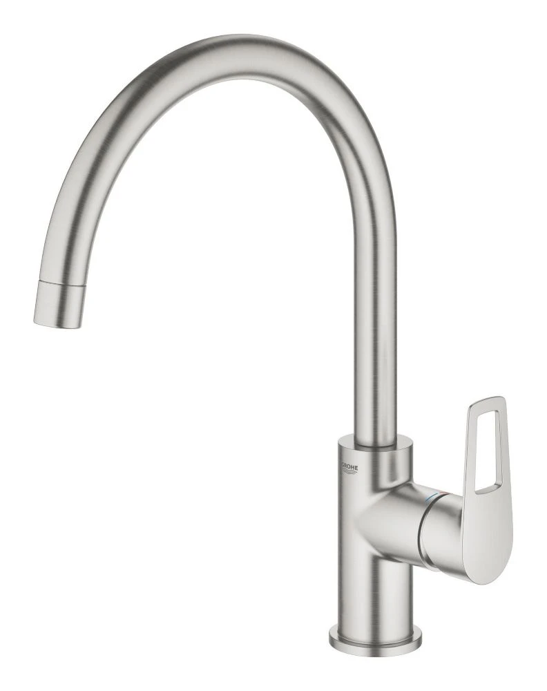 Grohe Start Loop Kitchen Mixer Tap Supersteel - Image 2