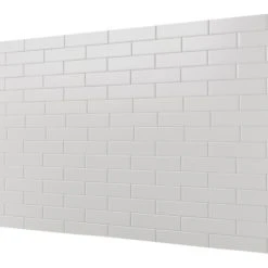 Splashwall Pure White Composite Splashback 2440 X 1220 X 3mm