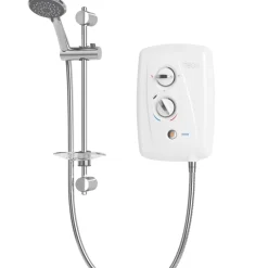 Triton T80 Easi-Fit + White / Chrome 8.5kW Electric Shower