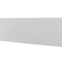 Splashwall Pure White Composite Splashback 2440 X 600 X 3mm