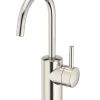InSinkErator Moderno J Spout Hot Water Side Tap Polished Nickel