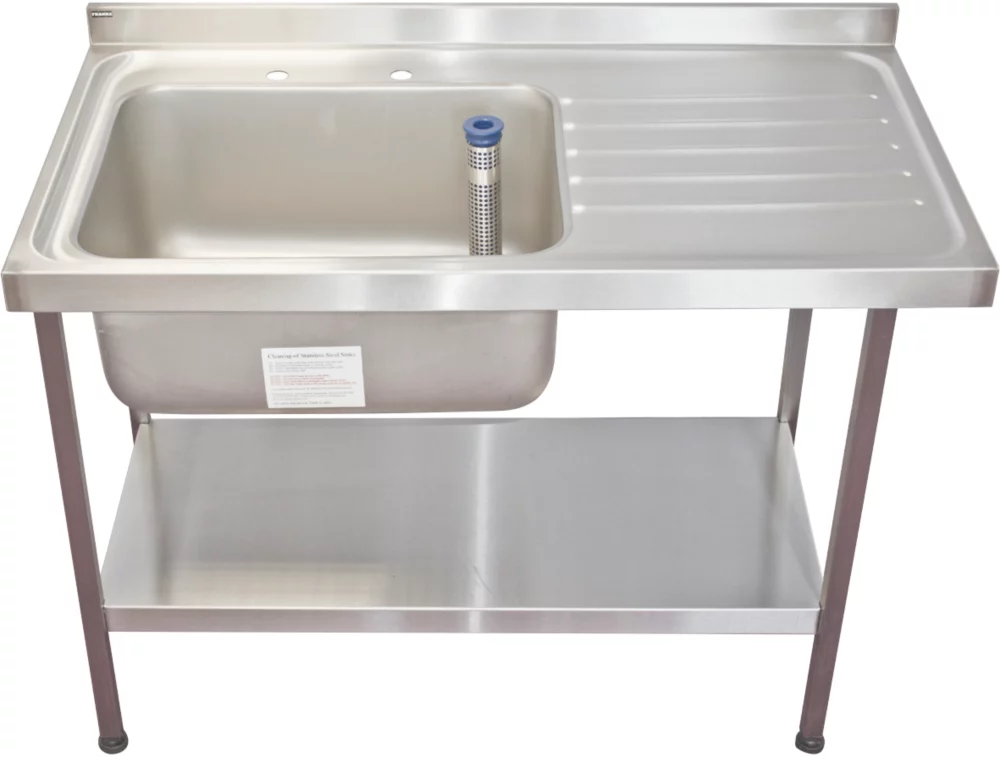 Franke Midi 1 Bowl Stainless Steel Catering Sink 1200 X 650mm