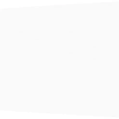 Splashwall Metallic White Glass Splashback 600 X 750 X 6mm