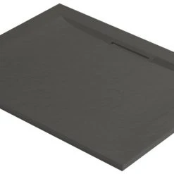 Mira Flight Level Rectangular Shower Tray Slate Grey 1000 X 800 X 25mm