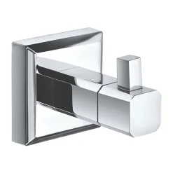 Aqualux Goodwood Single Robe Hook Chrome