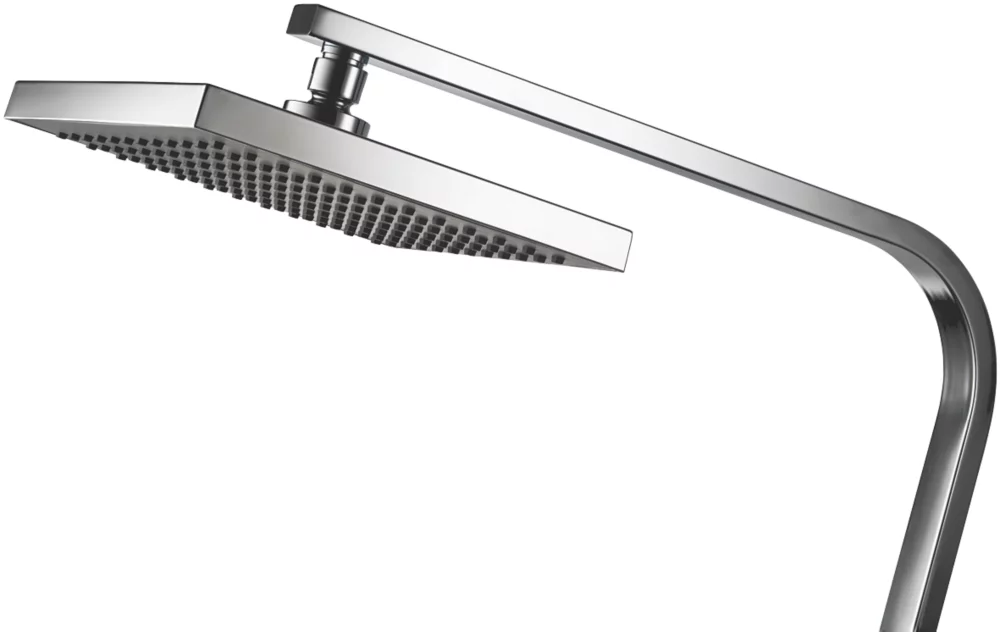 Aqualisa Sierra Rear-Fed Exposed Chrome Thermostatic Bar Diverter Mixer Shower - Image 2