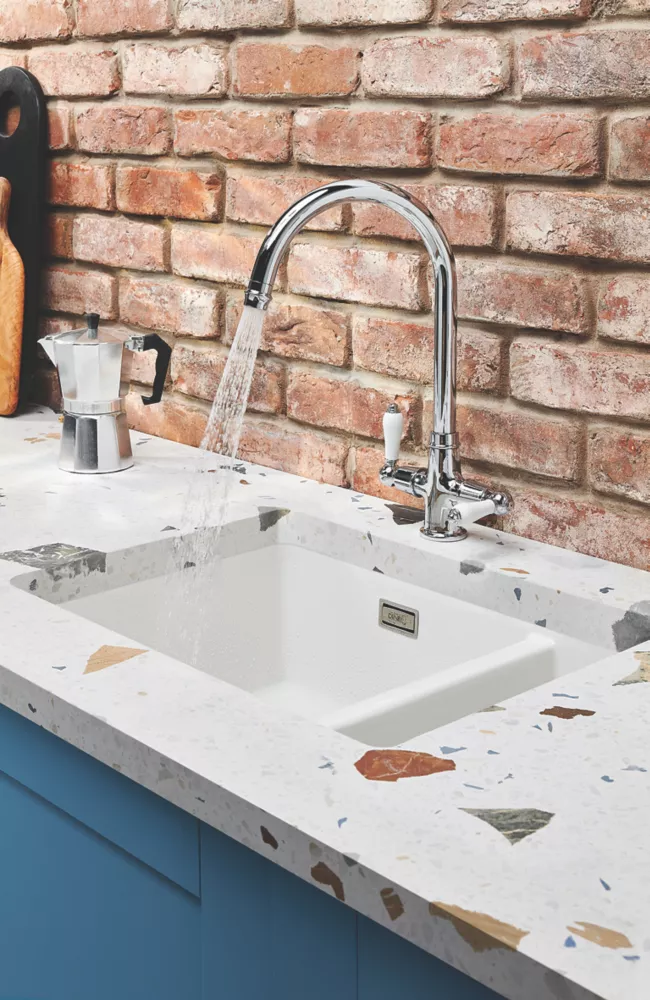 Clearwater Elegance Dual-Lever Monobloc Tap Chrome - Image 4