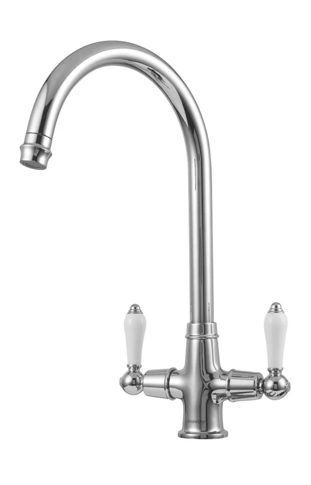 Clearwater Elegance Dual-Lever Monobloc Tap Chrome