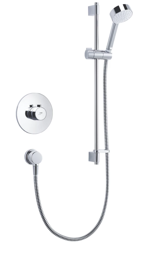 Mira Minilite BIV Rear-Fed Concealed Chrome Thermostatic Shower