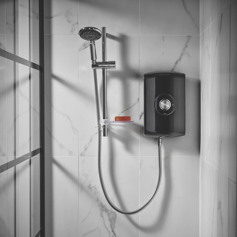 Triton Amore Gloss Black 9.5kW Electric Shower - Image 7