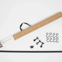 Rothley Utensil Rail 6-Hook Utensil Rail Kit Matt Black 1000mm 5 Rothley Utensil Rail 6-Hook Utensil Rail Kit Matt Black 1000mm -Zenith Shop 428RR A2