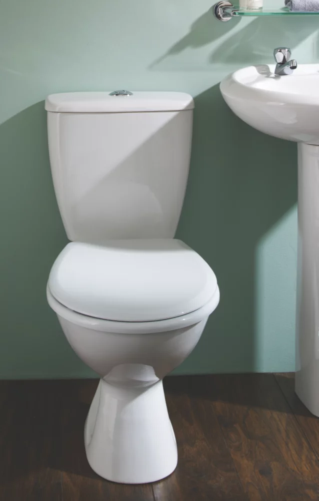 Essentials Grove Traditional Single-Ended Bathroom Suite With Acrylic Bath - Image 3