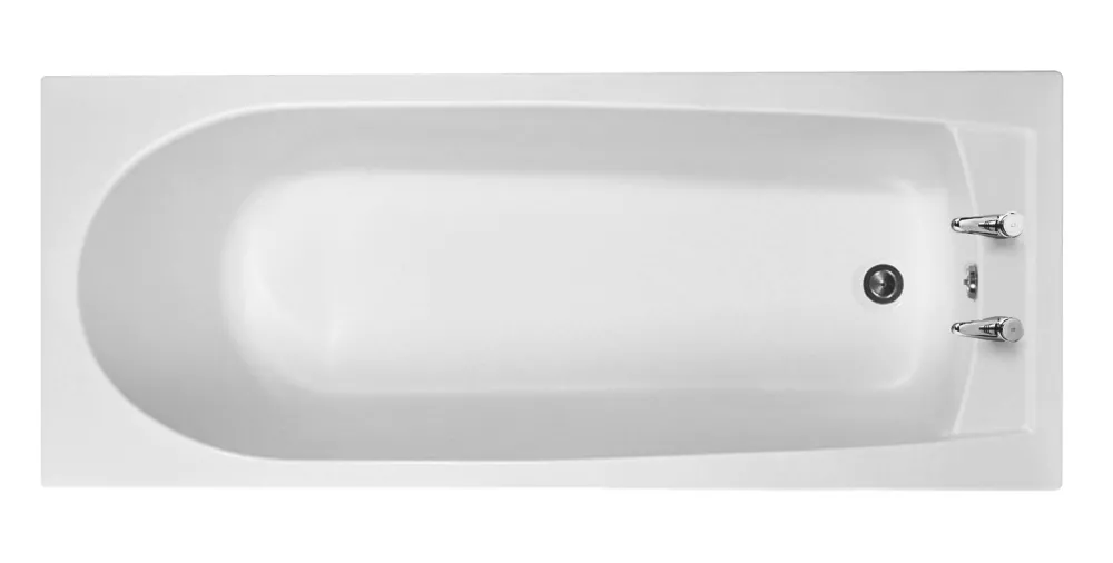 Essentials Grove Traditional Single-Ended Bathroom Suite With Acrylic Bath - Image 7