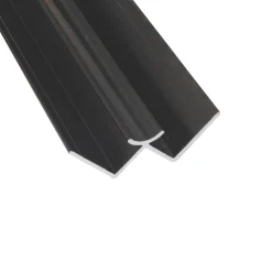 Splashwall Internal Corner Black 2420 X 11mm