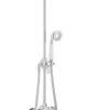 Mira Realm ERD Rear-Fed Exposed Chrome Effect Thermostatic Mixer Shower With Diverter