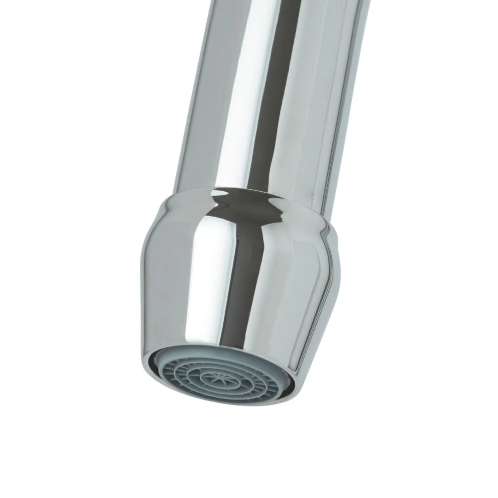 Essentials Dual-Lever Mono Mixer Kitchen Tap Chrome - Image 3