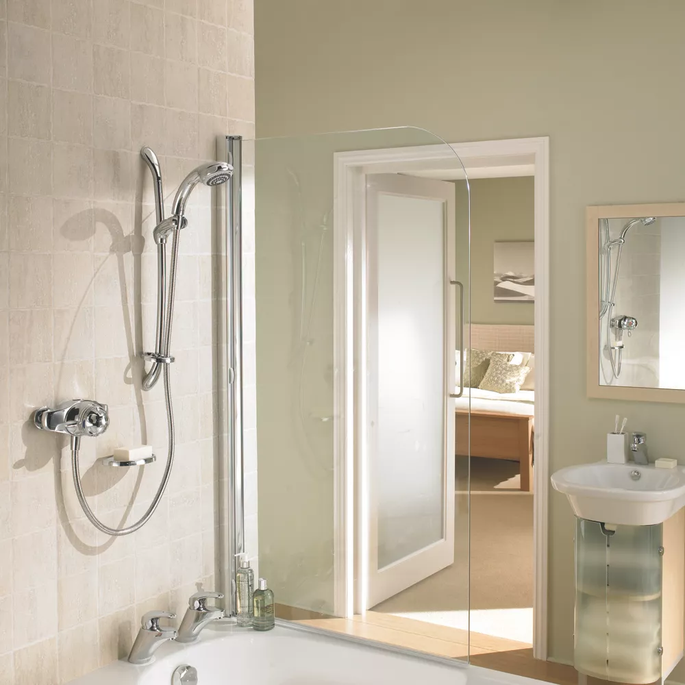 Mira Excel EV Rear-Fed Exposed Chrome Thermostatic Mixer Shower - Image 5
