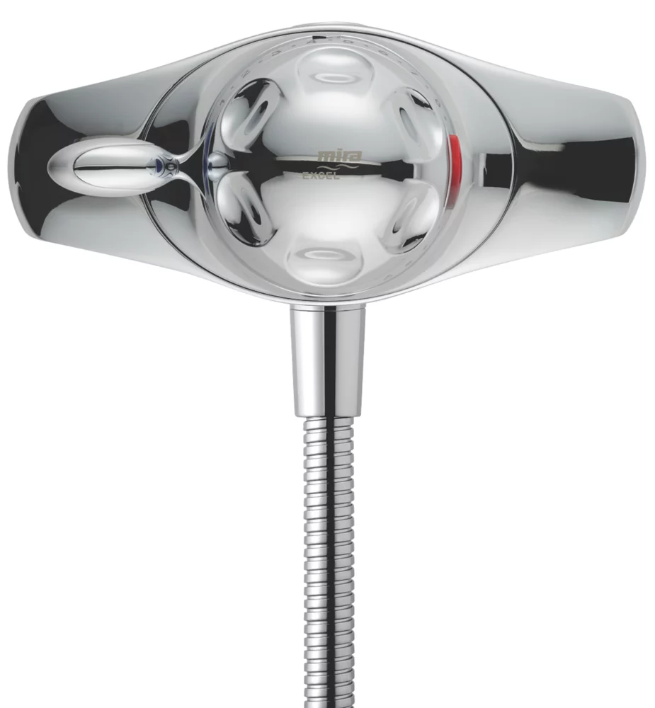 Mira Excel EV Rear-Fed Exposed Chrome Thermostatic Mixer Shower - Image 7