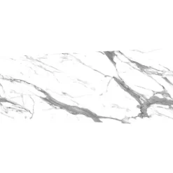 Splashwall White Marble Alloy Splashback 2440 X 600 X 4mm