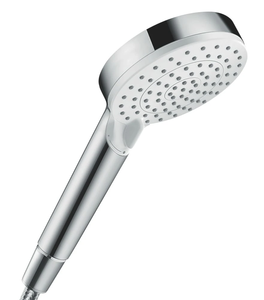 Hansgrohe Crometta Vario Eco EcoSmart Shower Handset Chrome / White 100 X 210mm