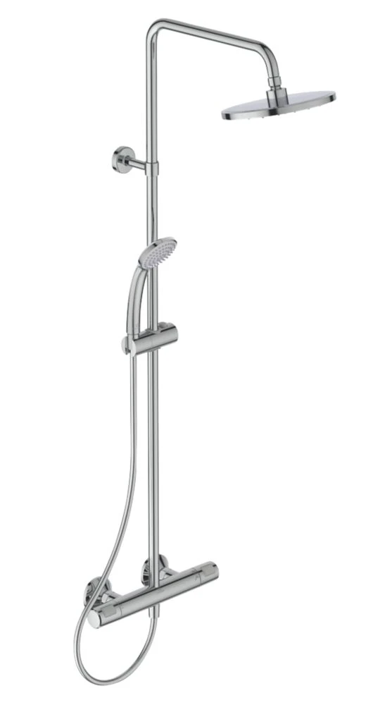 Ideal Standard Ceratherm T20 Exposed Thermostatic Shower Mixer Valve Fixed Chrome