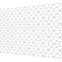 Splashwall White / Black Matt MDF Splashback 2440 X 1220 X 9mm