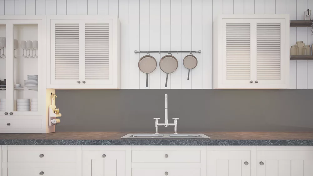 Splashwall Bathroom Splashback Gloss Flint 900 X 2420 X 4mm - Image 2