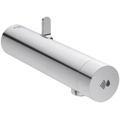 Armitage Shanks Sensorflow E Touch-Free Mains Operated Panel Mounted Sensor Basin Mixer With Temperature Control Chrome