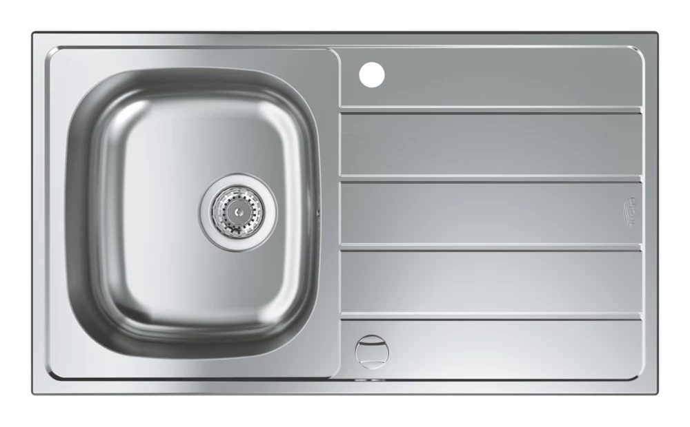 Grohe K200 1 Bowl Stainless Steel Sink 860 X 500mm - Image 2