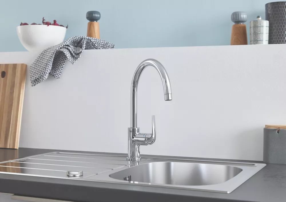 Grohe K200 1 Bowl Stainless Steel Sink 860 X 500mm - Image 5