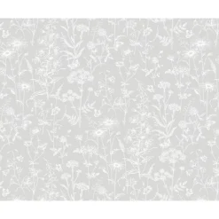 Laura Ashley Lisette Flint Self-Adhesive Glass Kitchen Splashback 900 X 750 X 6mm