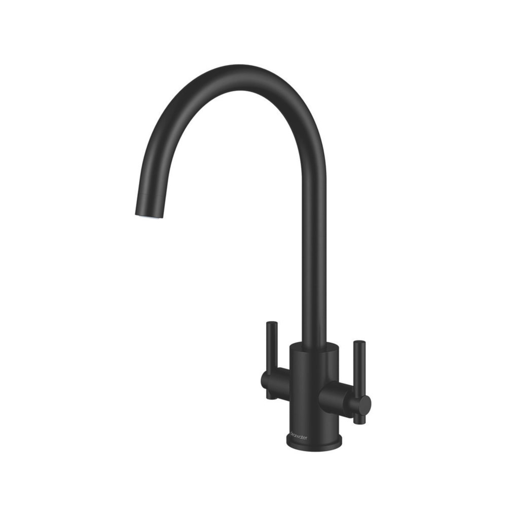 Clearwater Rococo Monobloc Mixer Tap Matt Black